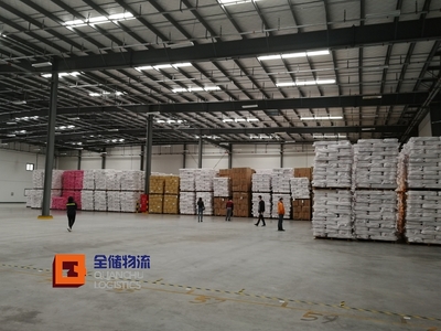 全储高标棉纱仓库落户佛山丹灶普洛斯