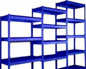 图 家用轻型仓储货架储物货架仓库库房货架 天津二手办公用品